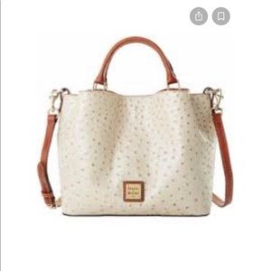Dooney & Bourke Ostrich Brennan Small